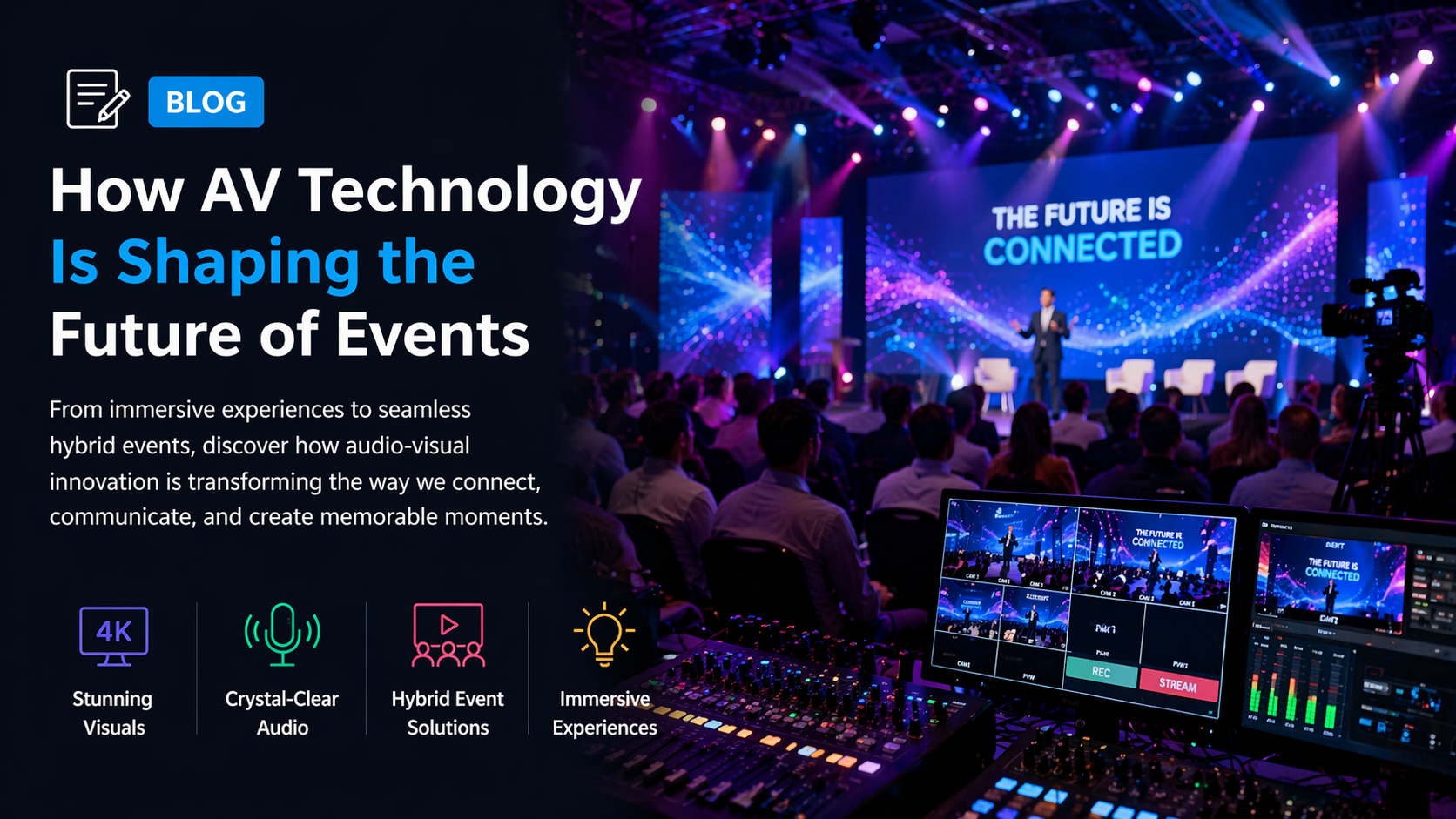 How AV Technology Is Shaping the Future of Events